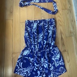 Lilly Pulitzer romper sz M with belt